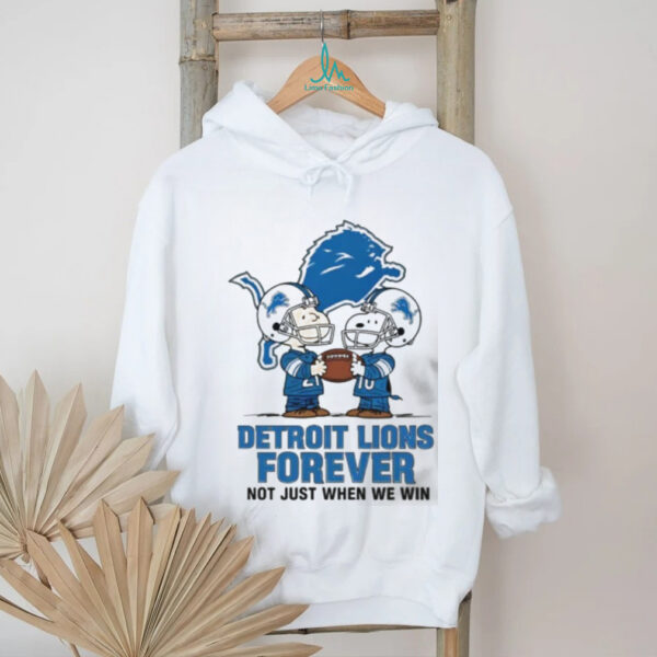 Charlie Brown Snoopy Los Angeles Rams Forever Not Just When We Win shirt