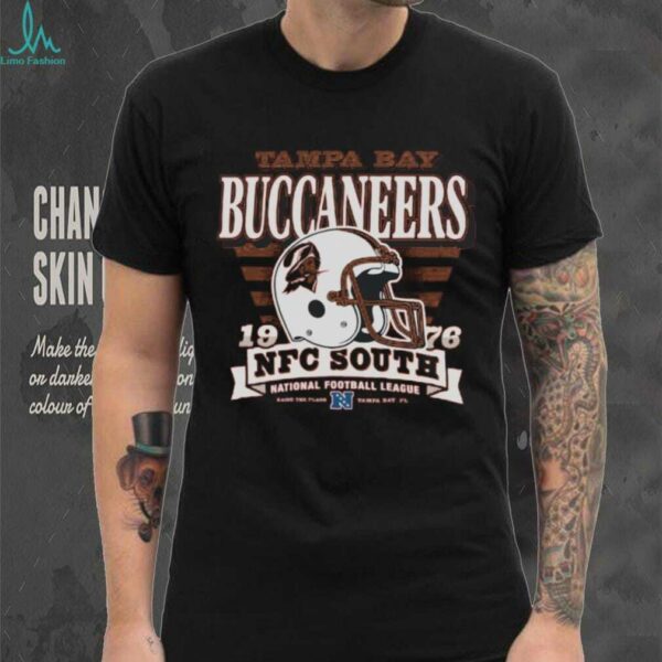 Tampa Bay Buccaneers Stripe Splash Franklin Throwback T Shirt