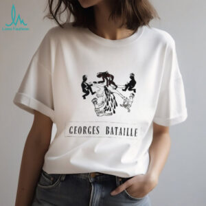 Danielle Chelosky wearing Georges Bataille shirt