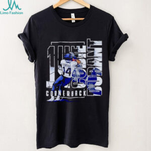 14 Go Durant Cornerback football player graphic shirt