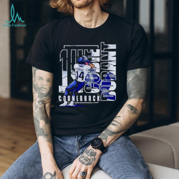 14 Go Durant Cornerback football player graphic shirt