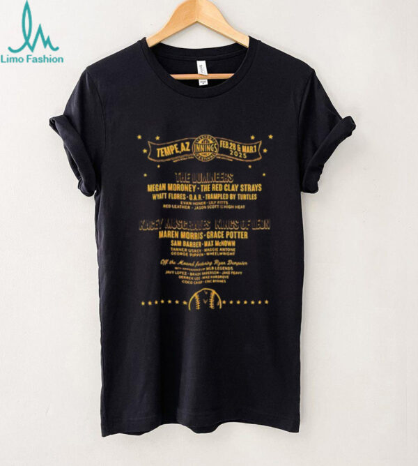 2025 Extra Innings Festival Tempe AZ 2025 grand slam lineup shirt