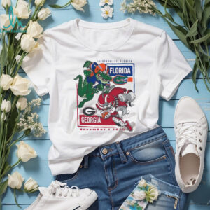 2025 Rivalry Game Georgia Bulldogs Vs Florida Gators Mascot shirt