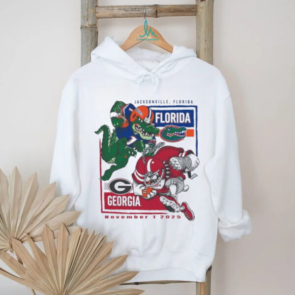 2025 Rivalry Game Georgia Bulldogs Vs Florida Gators Mascot shirt