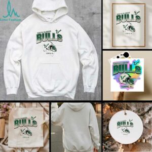 2025 USF football helmet grid shirt