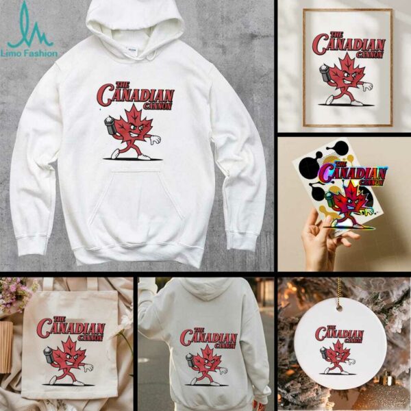 The Canadian Cannon NY Mets Jonah Tong maple leaf shirt