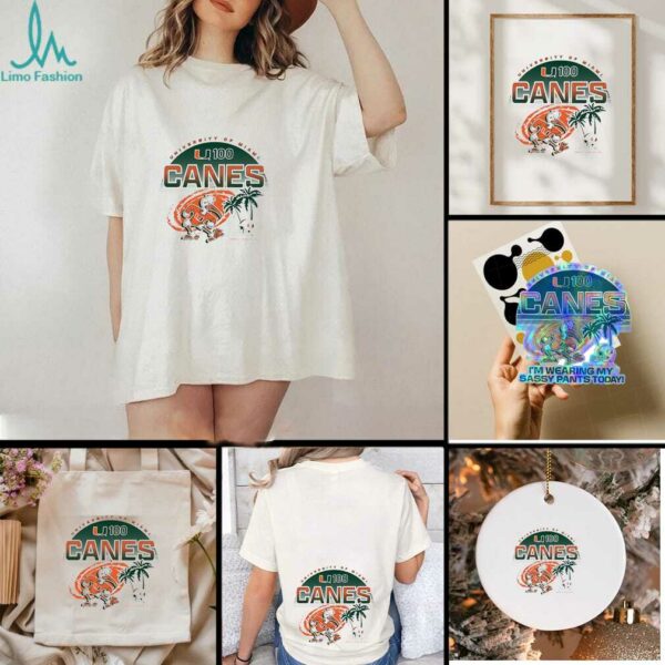 University of Miami Hurricanes 100 shirt