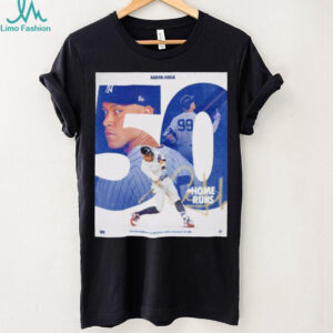 Aaron Judge New York Yankees 50 home run the fourth player in MLB history shirt