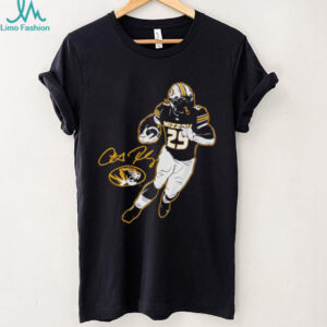 Ahmad Hardy Superstar Pose Missouri Tigers Football signature shirt