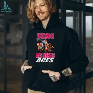 Aja Wilson #22 Aces Basketball Player Graphic Shirt