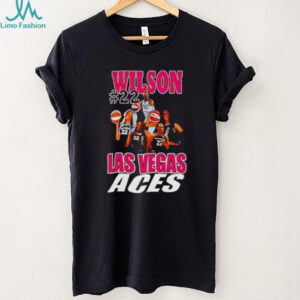 Aja Wilson #22 Aces Basketball Player Graphic Shirt