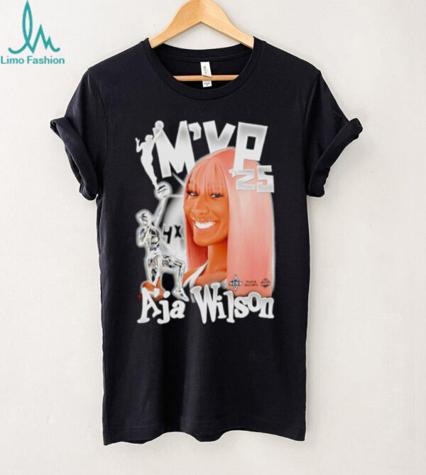 A’ja Wilson Las Vegas Aces 2025 WNBA MVP 4X shirt