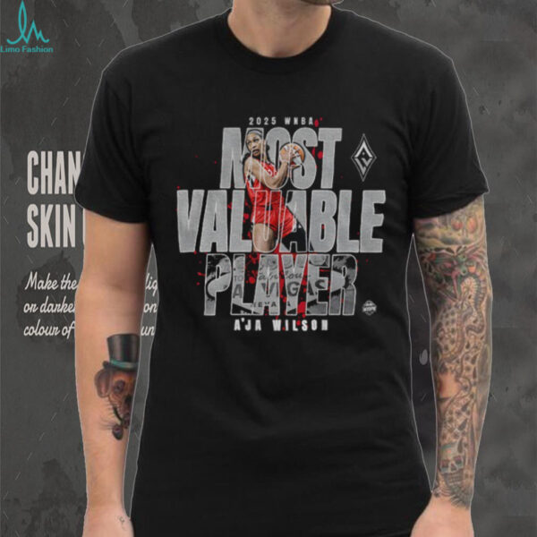 A’ja Wilson Las Vegas Aces 2025 WNBA MVP Most Valuable Player shirt