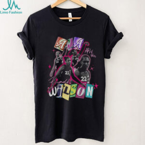 A’ja Wilson Las Vegas Aces star graphic shirt