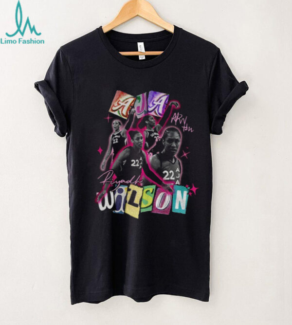 A’ja Wilson Las Vegas Aces star graphic shirt