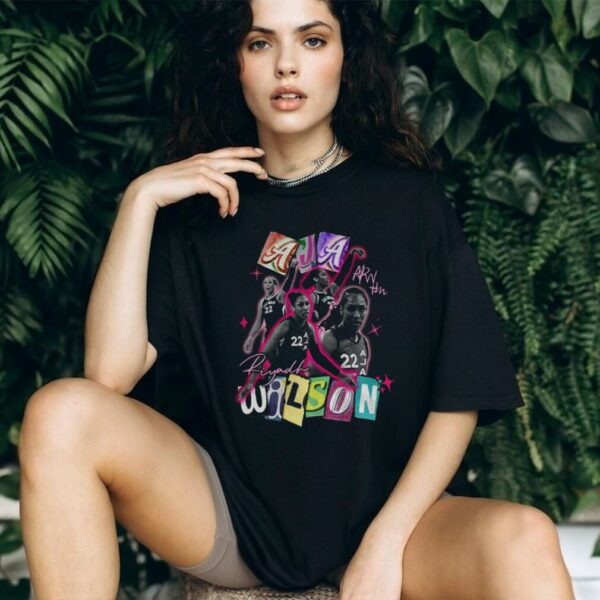 A’ja Wilson Las Vegas Aces star graphic shirt