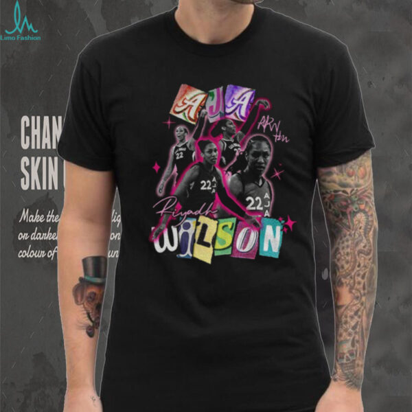 A’ja Wilson Las Vegas Aces star graphic shirt