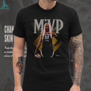A’ja Wilson MVP Las Vegas Aces Basketball player signature shirt