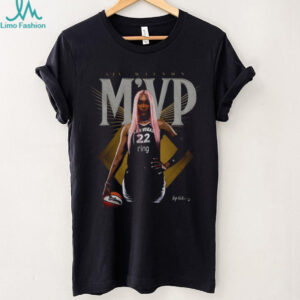 A’ja Wilson MVP Las Vegas Aces Basketball player signature shirt