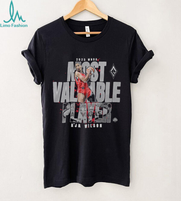 A’ja Wilson MVP Las Vegas Aces WNBA 2025 poster graphic shirt