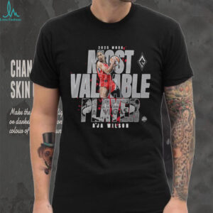 A’ja Wilson MVP Las Vegas Aces WNBA 2025 poster graphic shirt