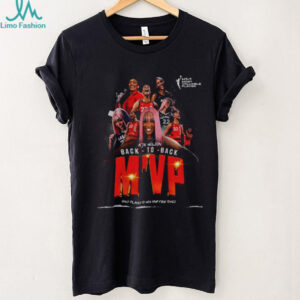 A’ja Wilson MVP Las Vegas Aces WNBA Basketball Back to Back only player to win MVP four times shirt