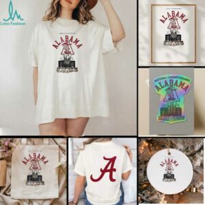 Alabama Crimson Tide celebrating 100 years of national championship trophy shirt