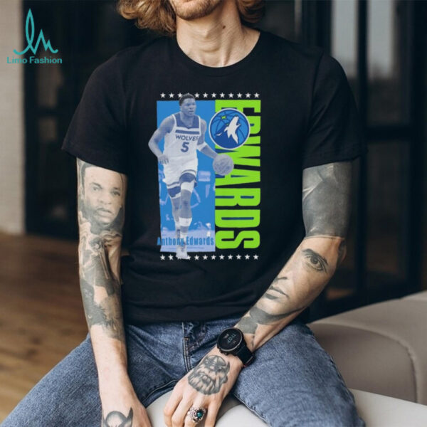 Anthony Edwards Minnesota Timberwolves Outerstuff Answer shirt