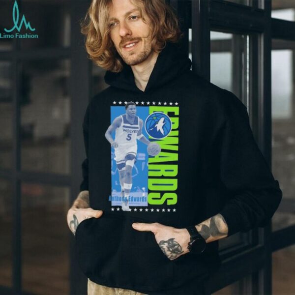 Anthony Edwards Minnesota Timberwolves Outerstuff Answer shirt