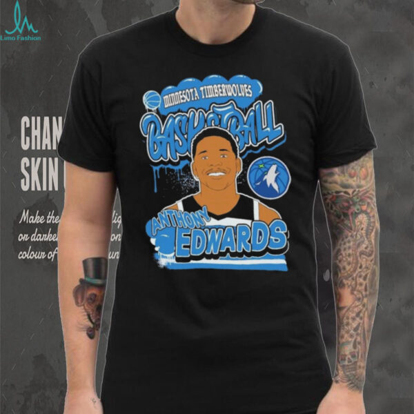 Anthony Edwards Minnesota Timberwolves Outerstuff Baller shirt