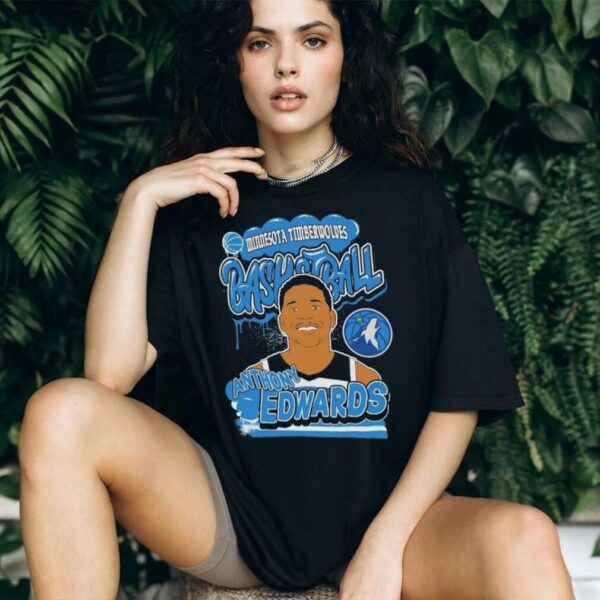 Anthony Edwards Minnesota Timberwolves Outerstuff Baller shirt