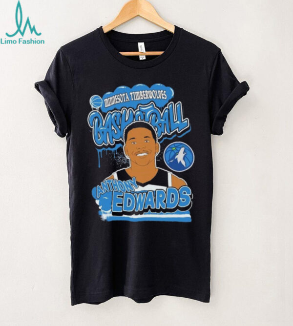 Anthony Edwards Minnesota Timberwolves Outerstuff Baller shirt