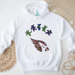 Arizona Cardinals x Grateful Dead night 2025 bears logo shirt