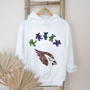 Arizona Cardinals x Grateful Dead night 2025 bears logo shirt