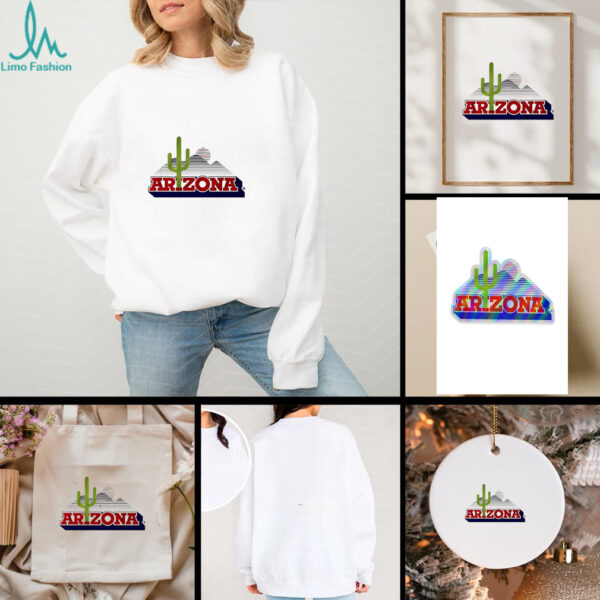Arizona Wildcats vintage cactus logo shirt
