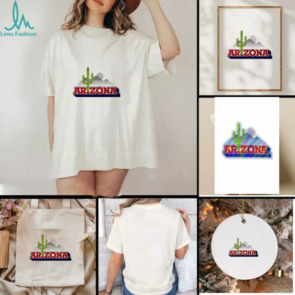 Arizona Wildcats vintage cactus logo shirt