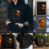 Adam Buxton big face Buckle Up cartoon shirt