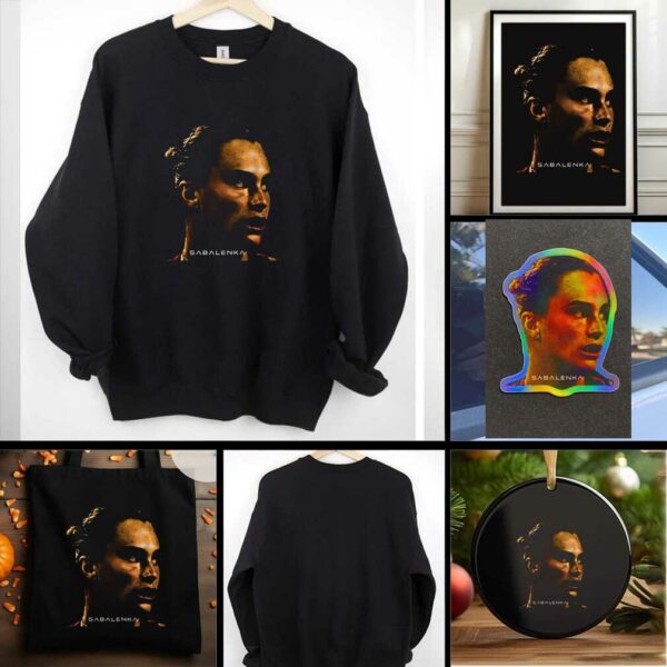 Aryna Sabalenka big head Tennis US Open 2025 shirt
