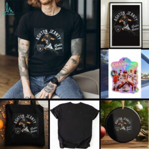 Ashton Jeanty Las Vegas Raiders player Illustrative Pack shirt