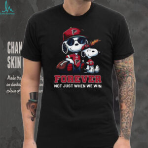 Atlanta Falcons Peanuts Snoopy Forever shirt