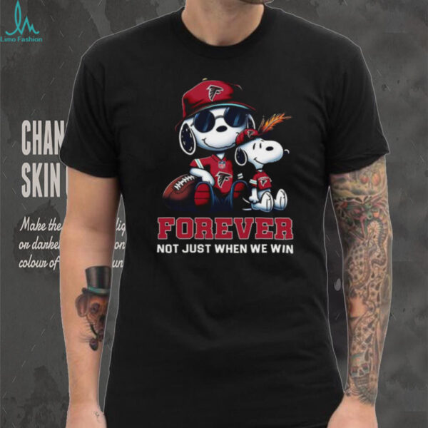 Atlanta Falcons Peanuts Snoopy Forever shirt