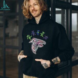 Atlanta Falcons x Grateful Dead night 2025 bears logo shirt