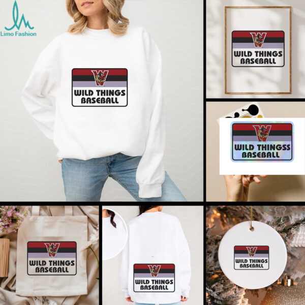 Washington Wild Things baseball 2025 logo shirt