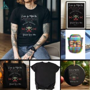Baby Yoda I’m a bitch with a low bullshit tolerance don’t try me shirt