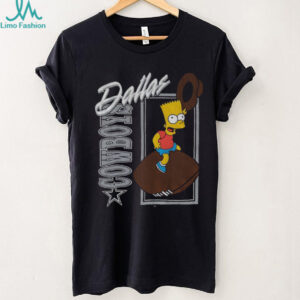 Bart x Dallas Cowboys Football NFL 2025 cartoon shirt