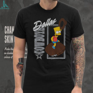 Bart x Dallas Cowboys Football NFL 2025 cartoon shirt