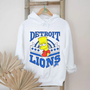 Bart x Detroit Lions Football NFL 2025 cartoon shirt