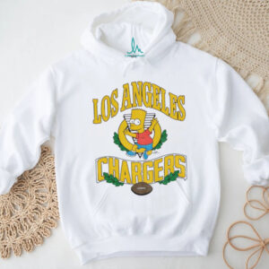 Bart x Los Angeles Chargers Football NFL 2025 cartoon shirt