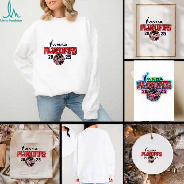 Indiana Fever Basketball WNBA Playoffs 2025 logo shirt