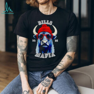 Bills Mafia 2025 Buffalo Wearing Beanie Sunglasses shirt